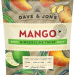 Dave & Jon's žāvēti mango ar ingveru un laimu 100 g