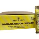 Kaste Dave & Jon’s riekstu batoniņš ar banānu un šokolādi 20x35g