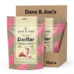 Kaste Dave & Jon’s “Strawberry Milkshake” žāvētas dateles bez kauliņiem* ar garšu 16x125g