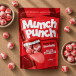 Crunch Punch Ruby Red Starballs liofilizētas konfektes 50g