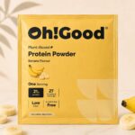 Oh!Good augu proteīna pulveris ar banānu garšu 30 g